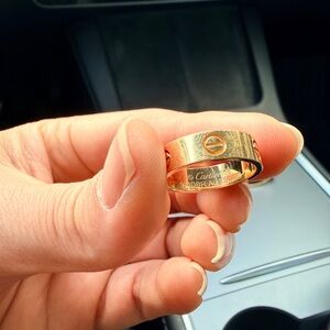 Cartier LOVE ring classic model
